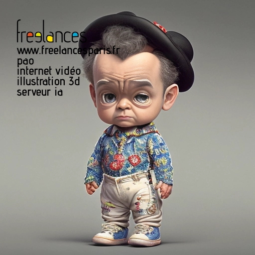 Pao mise en page internet vidéo illustration 3d serveur image IA générative AI freelance paris studio de création magazines 95GD5RE0